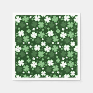 Servilleta De Papel Green Shamrock, Día de San Patricio