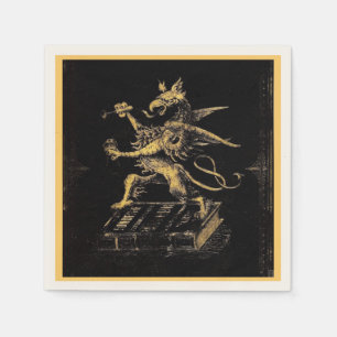 Servilleta De Papel Griffin Cocktail Napkin