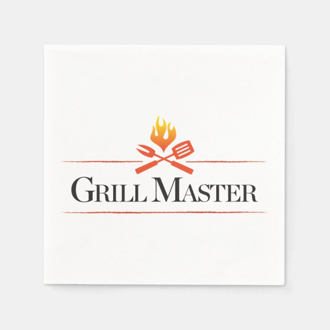 Servilleta De Papel Grill Master (Anverso)