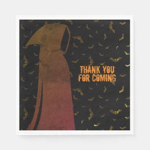 Servilleta De Papel Grim Reaper encapuchado asqueroso bates voladores 