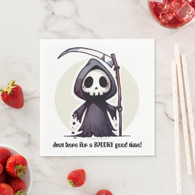 Servilleta De Papel Grim Reaper - Personalizado (In situ)