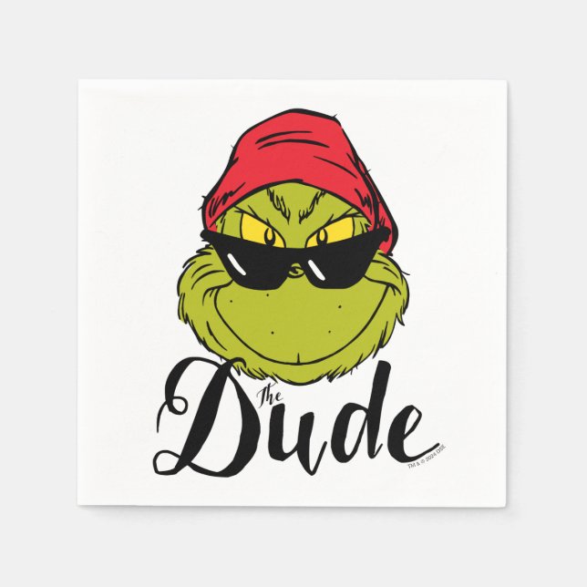 Servilleta De Papel Grinch | El Tipo (Anverso)