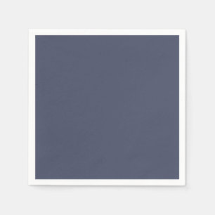 Servilleta De Papel Gris azul de pizarra de moda - servilletas