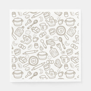 Servilleta De Papel Gris blanco para utensilios de cocina