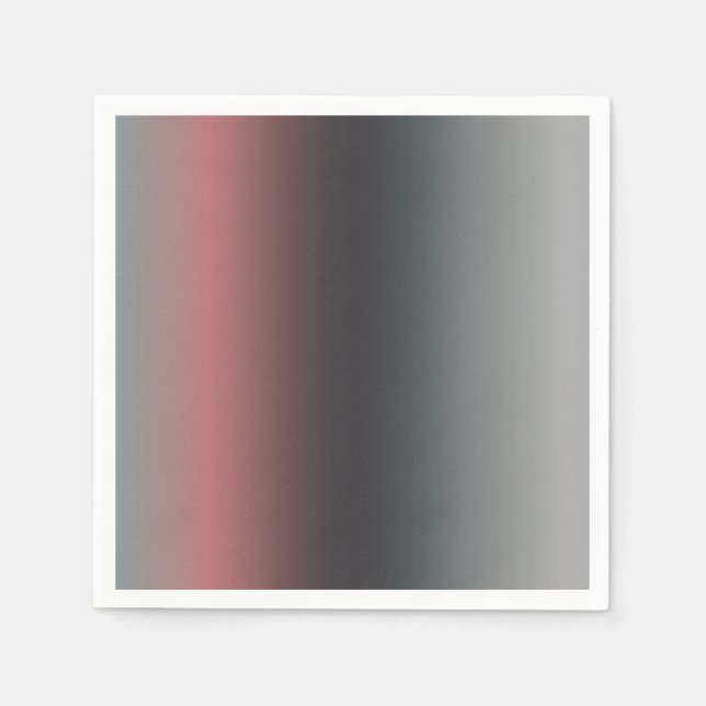 Servilleta De Papel Gris, rosa, gradiente negro, Ombre. (Anverso)