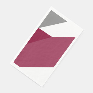 Servilleta De Papel Gris rosa y blanco