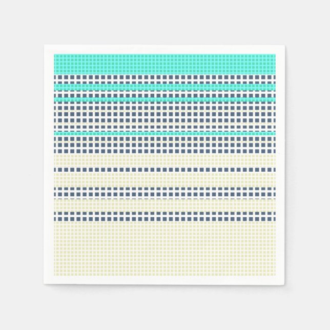 Servilleta De Papel Gris turquesa (Anverso)