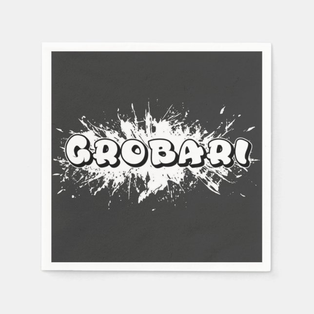Servilleta De Papel Grobari (Anverso)