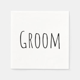 Servilleta De Papel Groom