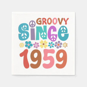 Servilleta De Papel Groovy desde 1959