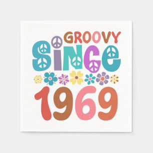 Servilleta De Papel Groovy desde 1969