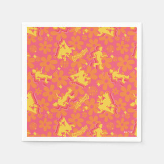 Servilleta De Papel Groovy Disco Scooby-Doo Pattern