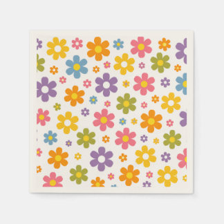 Servilleta De Papel Groovy Flower Power
