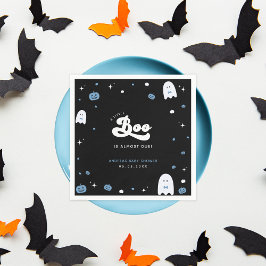 Servilleta De Papel Groovy Little Boo Boy Halloween Fantasma de Baby S