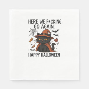 Servilleta De Papel Grumpy Cat Halloween Classic T-Shirt