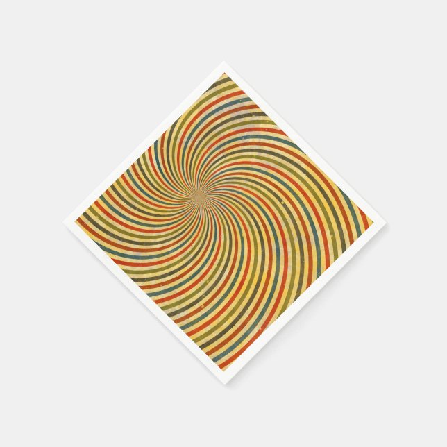Servilleta De Papel Grunge Swirl Grunge Funny + tu idea (Borde)