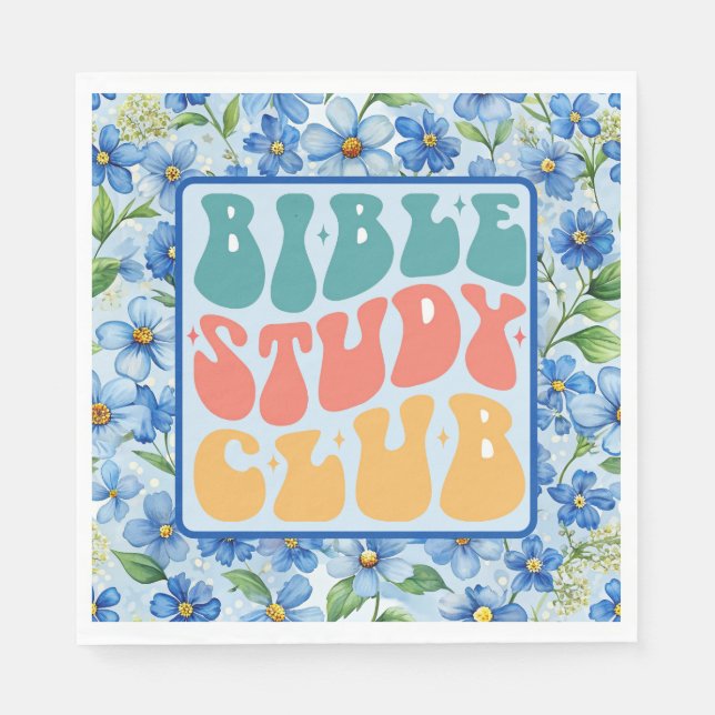 Servilleta De Papel Grupo de estudio de la biblia Papel (Anverso)