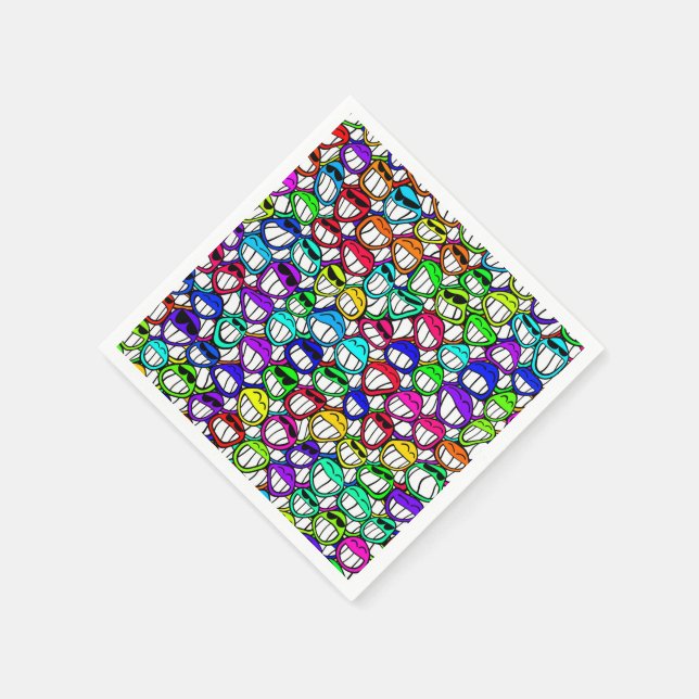 Servilleta De Papel GRUPO Guay SMILING FACES (Borde)