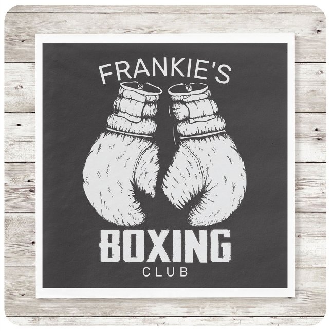 Servilleta De Papel Guantes de boxeador de boxeo personalizado (Subido por el creador)