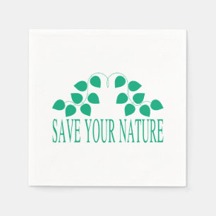 Servilleta De Papel Guardar las toallas naturales
