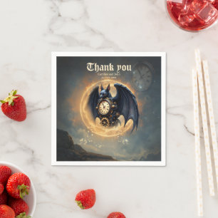 Servilleta De Papel Guardián de la luna – Murciélago steampunk