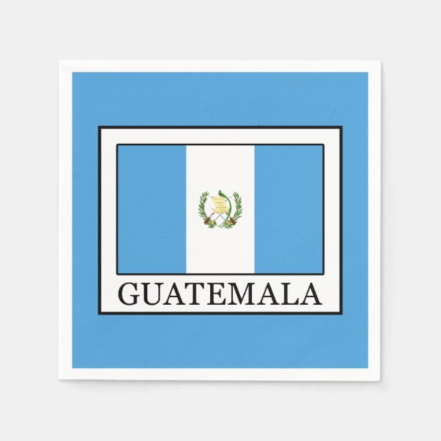Servilleta De Papel Guatemala (Anverso)