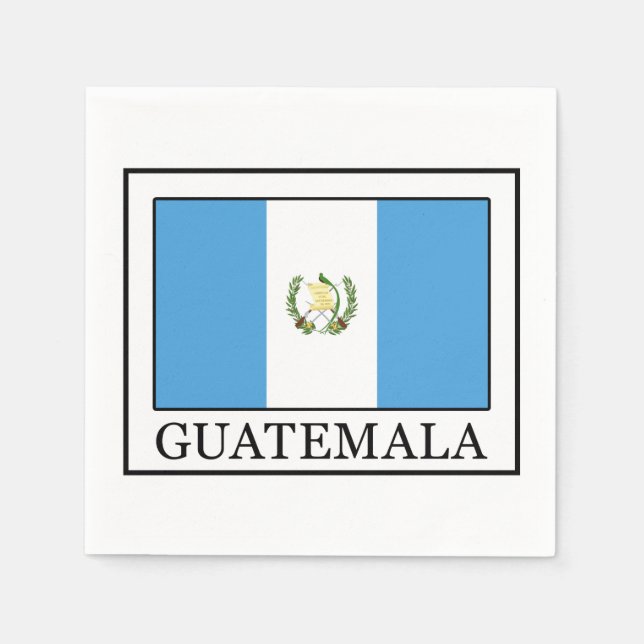 Servilleta De Papel Guatemala (Anverso)