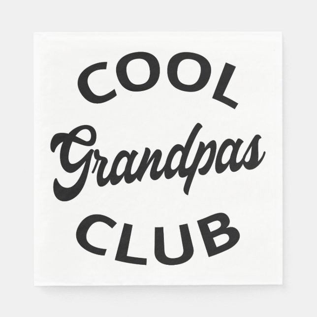 Servilleta De Papel Guay Grandpas Club I (Anverso)