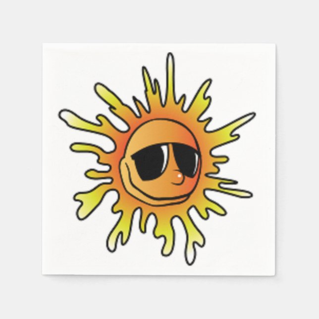 SERVILLETA DE PAPEL GUAY SUMMER SUN (Anverso)