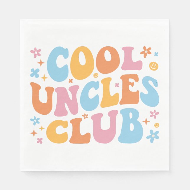 Servilleta De Papel Guay Uncles Club III (Anverso)