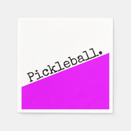 Servilleta De Papel Guay Vivid Diagonal Diagonal Wedge Pickleball Text
