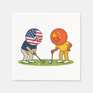 Servilleta De Papel Guerra Comercial, la Edición Golf