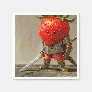 Servilleta De Papel Guerrero de fresa