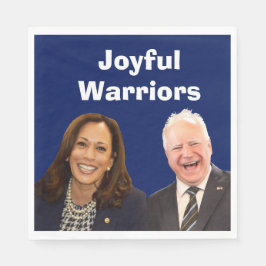 Servilleta De Papel Guerreros alegres Harris y Walz