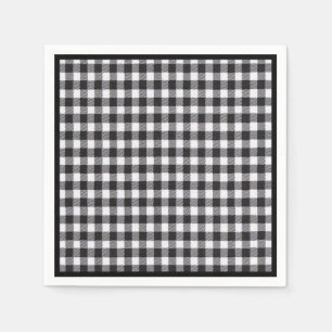 Servilleta De Papel Guinga negra
