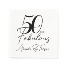 Guión de 50 y fabuloso Cumpleaños 50 Fiesta de cum
