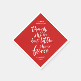 Servilleta De Papel Guión de color personalizado poco pero fuerte Shak