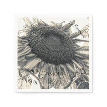 Guión de la descomposición de Sepia de los girasol