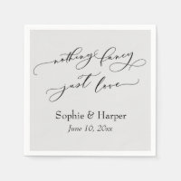 Guión de Lujo Sencillo Nada Fancy Just Love Gray