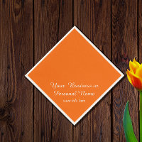 guión elegante de neon naranja