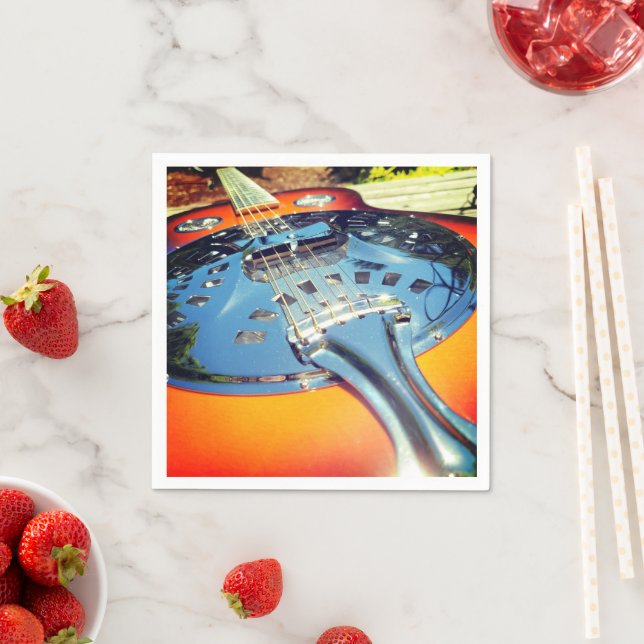 Servilleta De Papel Guitarra (In situ)