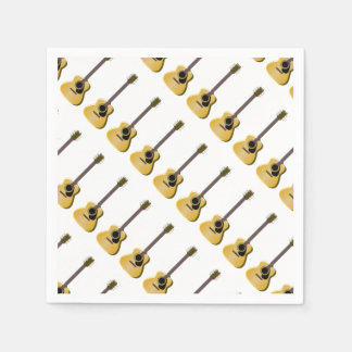 Servilleta De Papel Guitarra Acústica