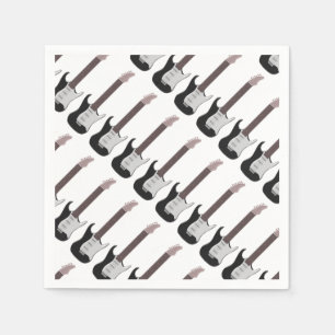 Servilleta De Papel Guitarra eléctrica