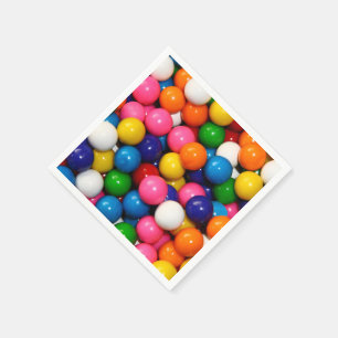 Servilleta De Papel Gumballs Napkins