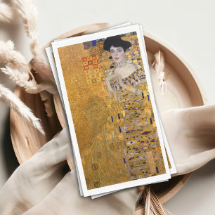 Servilleta De Papel Gustav Klimt Adele Portrait Desechable
