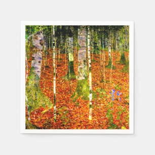 Servilleta De Papel Gustav Klimt Birch Trees