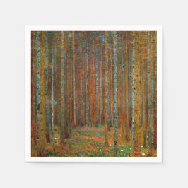 Servilleta De Papel Gustav Klimt - Bosque Pino de Tannenwald