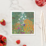 Servilleta De Papel Gustav Klimt Garden Patrón de Flores Famosa Pintur<br><div class="desc">¡No dudes en pedir ahora!</div>