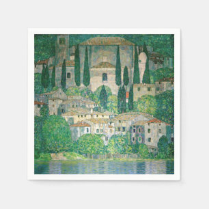 Servilleta De Papel Gustav Klimt - Iglesia en Cassone