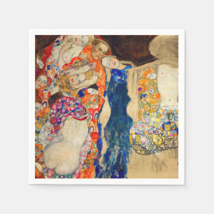 Servilleta De Papel Gustav Klimt - La Novia (inacabado)